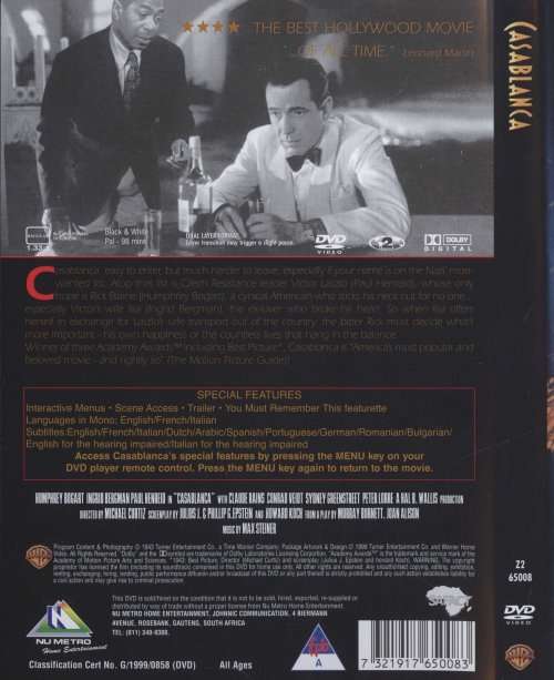 Casablanca (1943) (DVD)