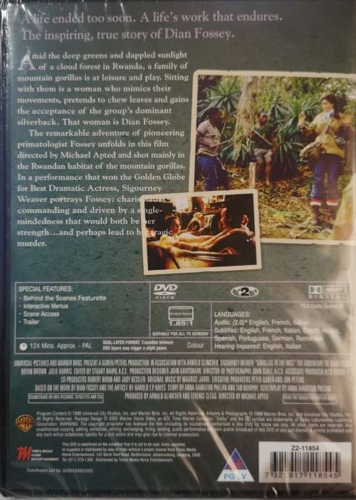 Gorillas In The Mist (1988) (DVD) [New]