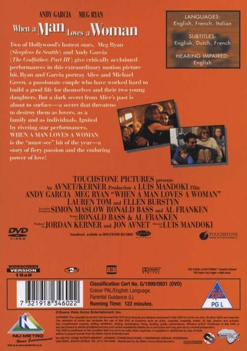 When A Man Loves A Woman (DVD) [New]