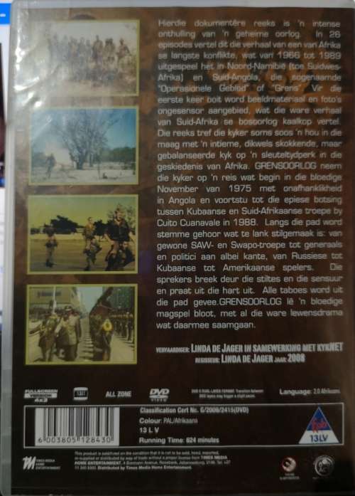 Grensoorlog - Die Volledige Reeks (4-DVD)
