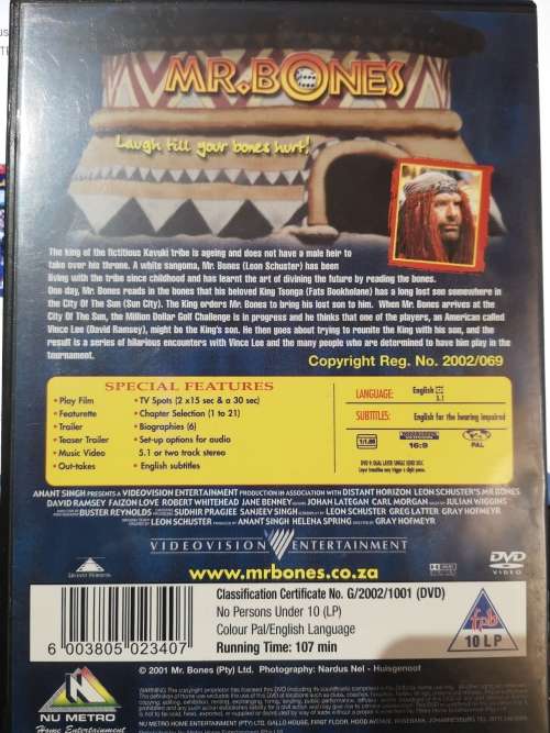 Leon Schuster - Mr. Bones - Collectors Edition (DVD)
