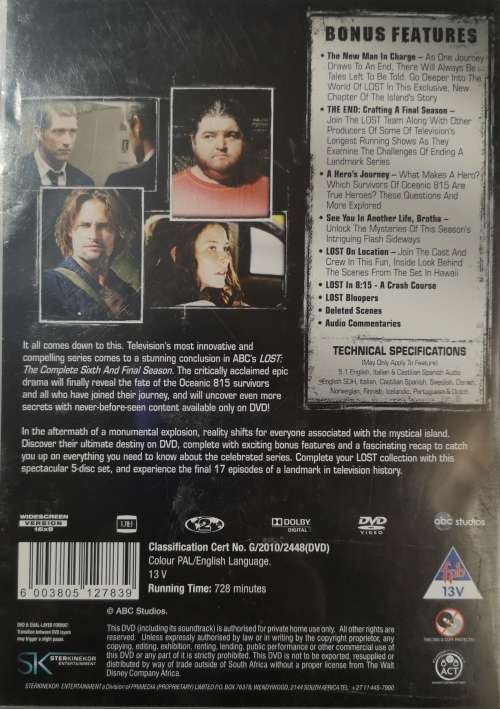 Lost - Season 6 - The Final Season (5-DVD)