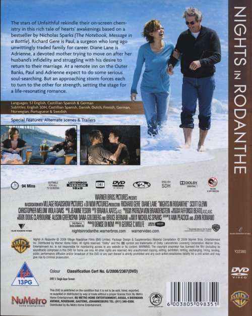 Nights In Rodanthe (DVD) 1