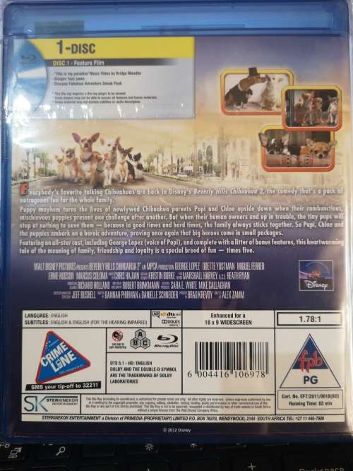 Beverly Hills Chihuahua 2 (Blu-ray)