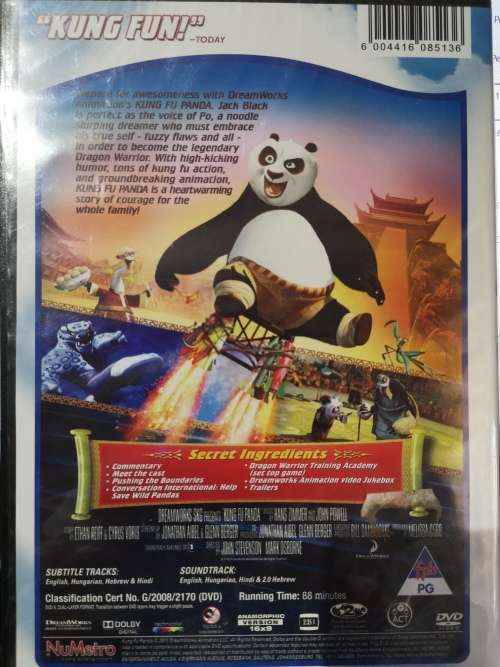 Kung Fu Panda (DVD) [New]