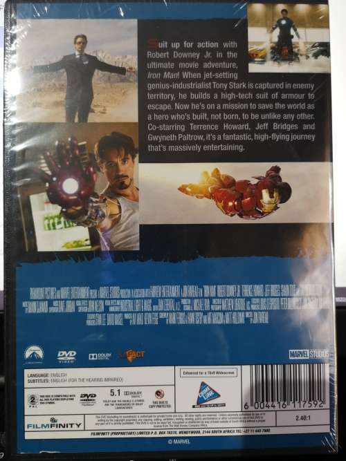Iron Man - Marvel Studios (2013) (DVD) [New]