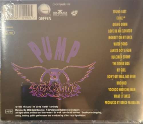 Aerosmith - Pump (CD) [New]