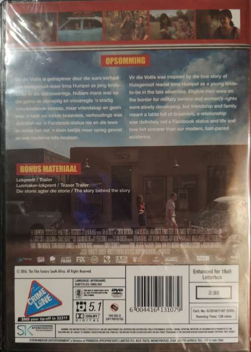 Vir Die Voëls (DVD)