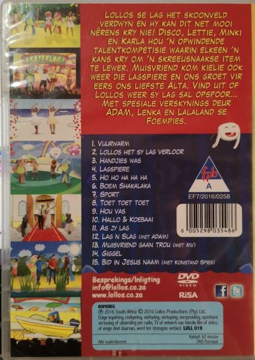 Lollos 8 - Skaterlag (DVD)