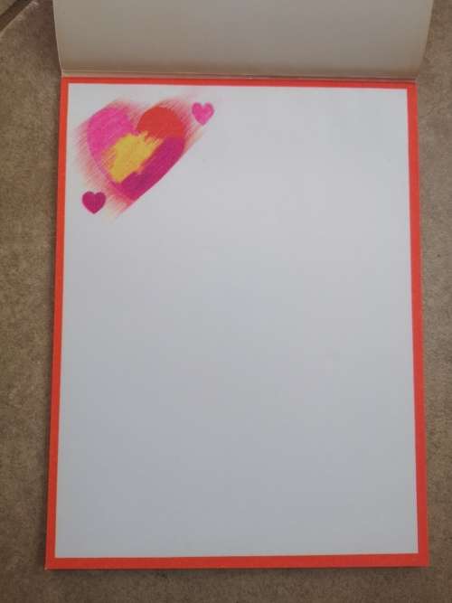 Vintage Writing Paper - Romantiese Skryfpapier (Small Hearts)