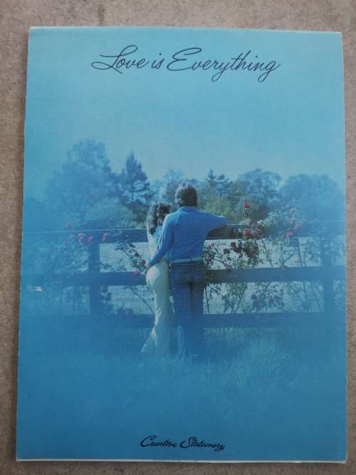 Vintage Writing Paper - Love is Everything