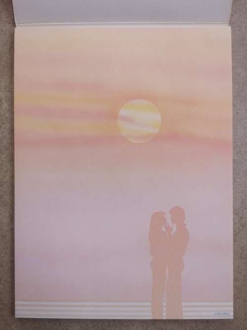 Vintage Writing Paper - Skimme van die Liefde 2