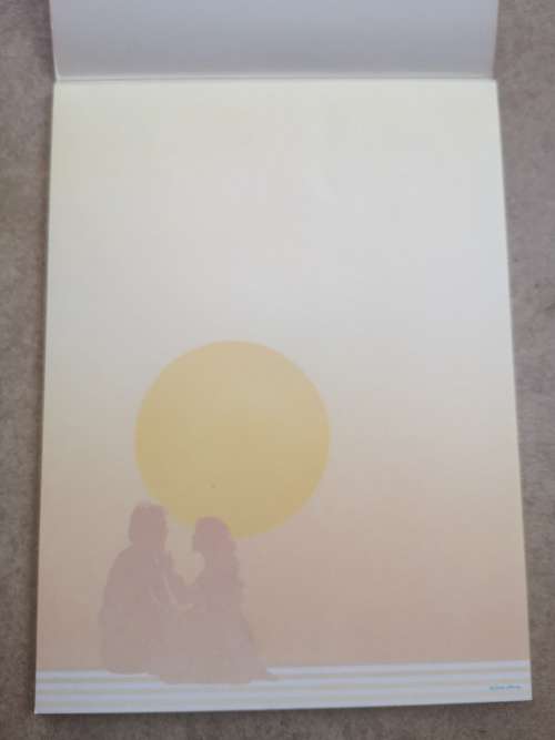 Vintage Writing Paper - Skimme van die Liefde 3