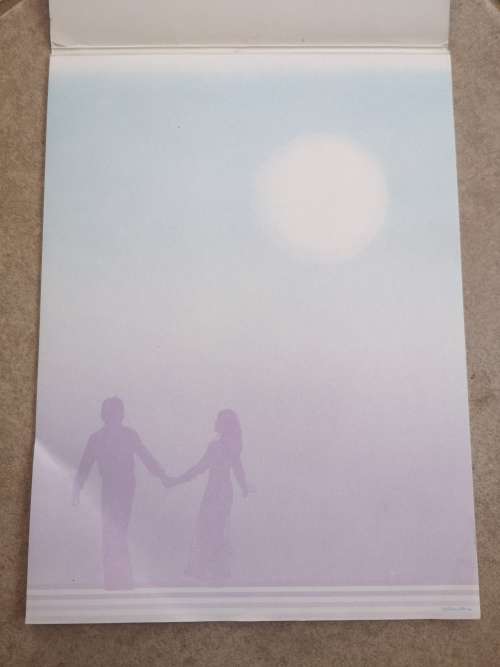 Vintage Writing Paper - Skimme van die Liefde 4