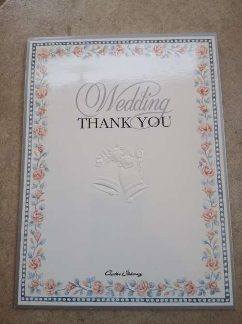Vintage Writing Paper - Wedding Thank You