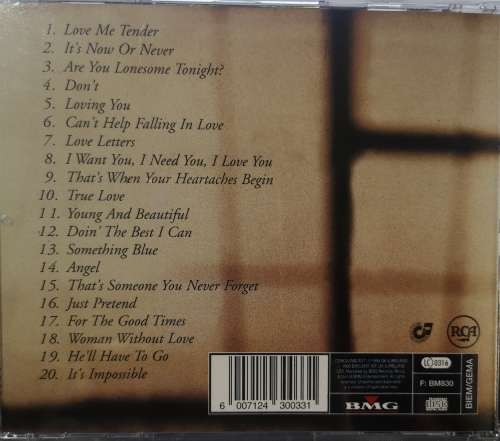 Elvis Presley - Love Songs (CD)