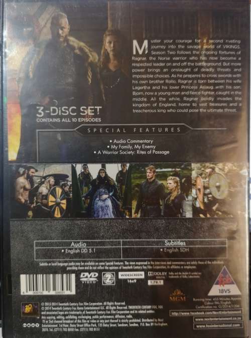 Vikings - Season 2 (3-DVD)
