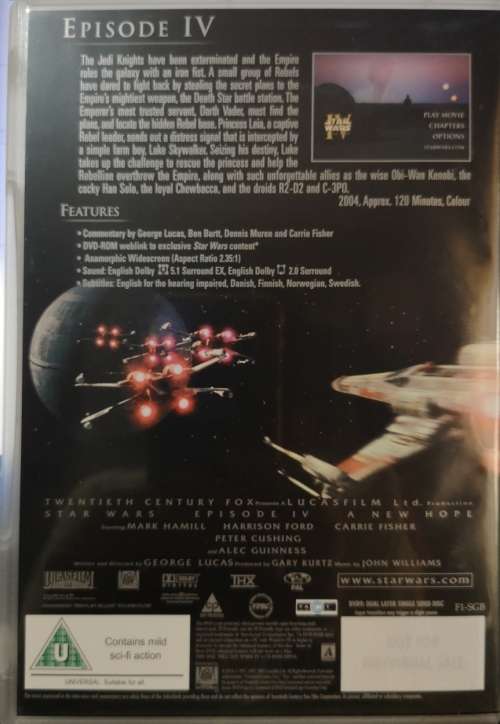 Star Wars - Episode 4 - A New Hope (DVD)