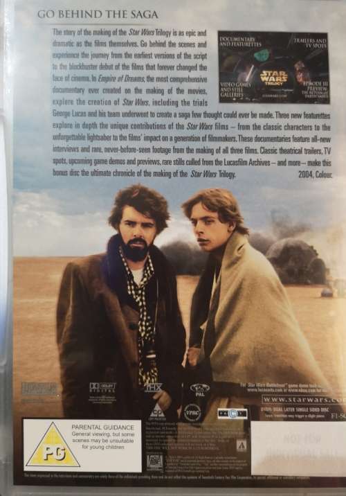 Star Wars Trilogy IV,V,VI - Bonus Material (DVD)