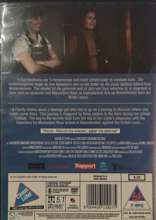 Stuur Groete Aan Mannetjies Roux (DVD)
