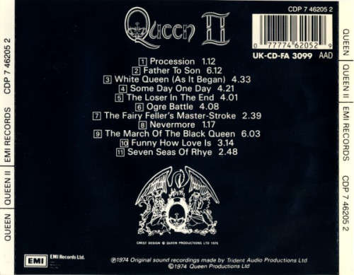 Queen - Queen II (CD) [New]