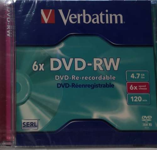 Verbatim 6x DVD-RW (in Jewelcase)