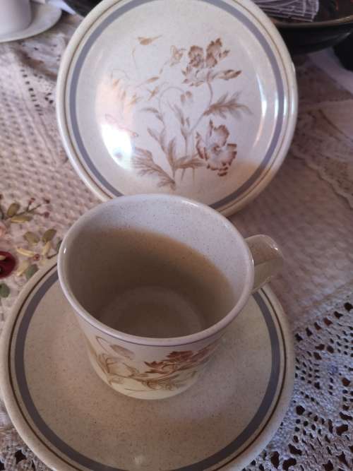 Royal Albert Summer Fantasy Coffee Trio