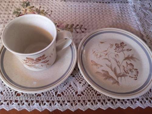 Royal Albert Summer Fantasy Coffee Trio