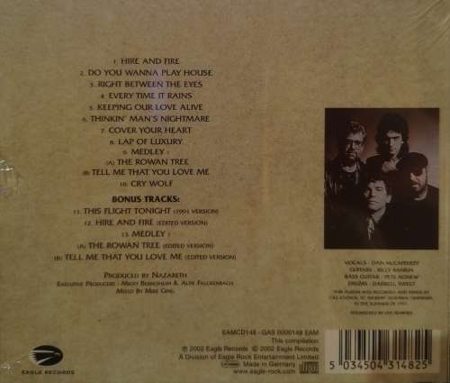 Nazareth - No Jive (2002) 30th Anniversary Album (CD) [New]