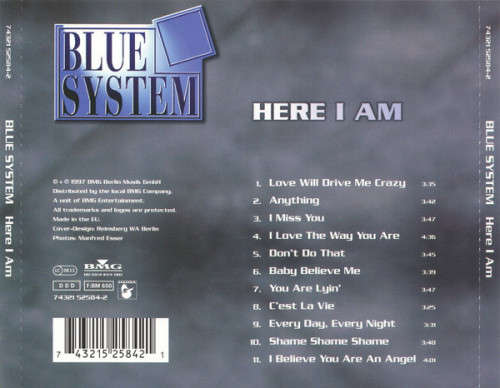 Blue System - Here I Am (CD)