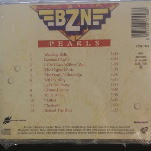 BZN - Pearls (CD) [New]