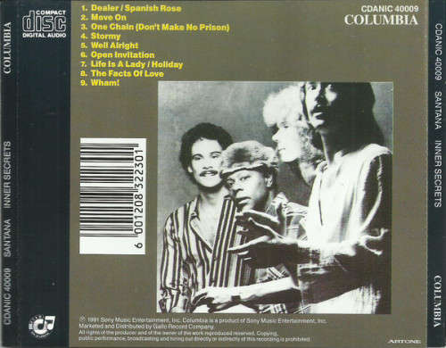 Santana - Inner Secrets (CD)