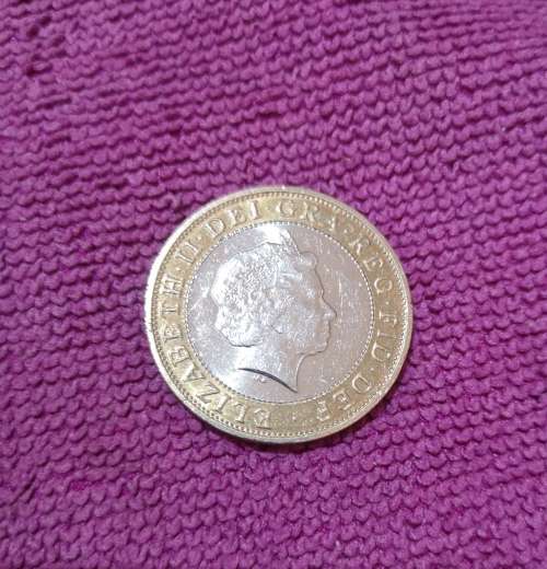 Queen Elizabeth II - DEI-GRA-REG-FID-DEF 1998 £2 Coin