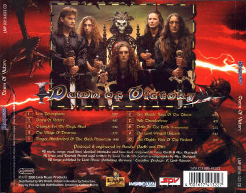 Rhapsody - Dawn Of Victory (CD)