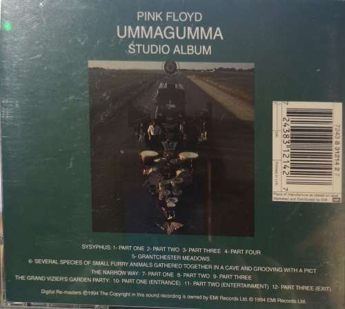 Pink Floyd - Ummagumma Studio Album (CD)