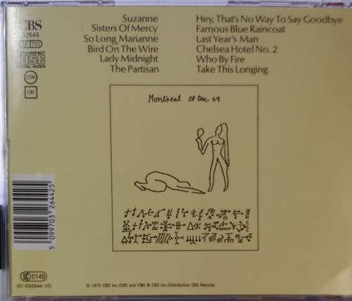Leonard Cohen - Greatest Hits (CD)