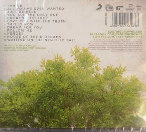 Casting Crowns - Thrive (2014) (CD) [New]