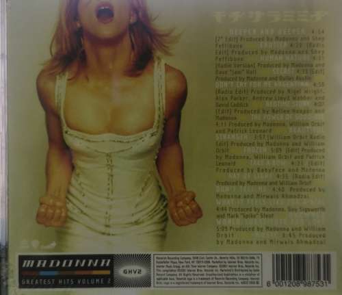 Madonna - GHV2 (Greatest Hits Volume 2) (CD) [New]