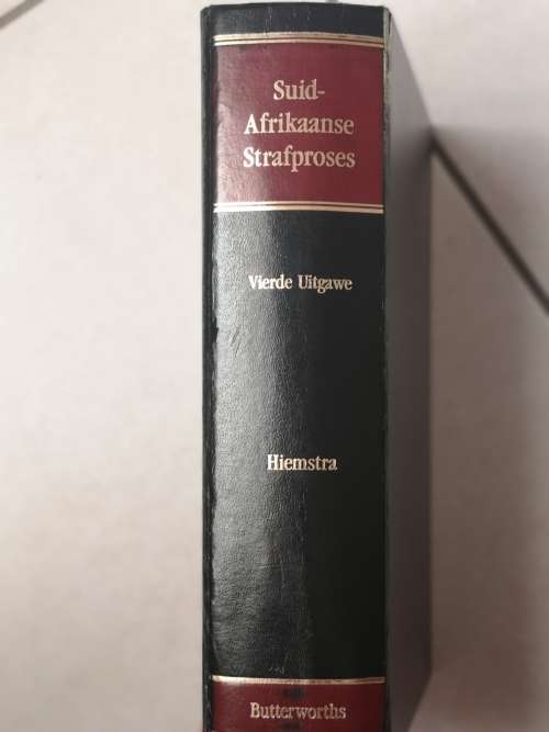 Suid-Afrikaanse Strafproses - Vierde Uitgawe - Hiemstra (Book)