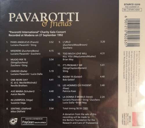 Pavarotti & Friends (CD)