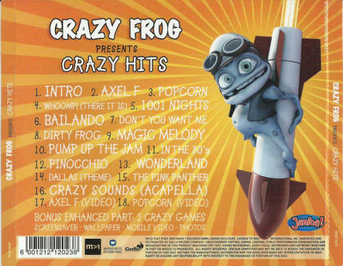 Crazy Frog - Presents Crazy Hits (CD)