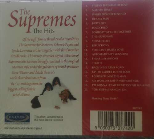 The Supremes - The Hits (CD) [New]