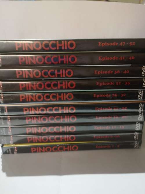 Pinocchio - Complete Set (Episodes 1-52) (10 DVD) [New!]
