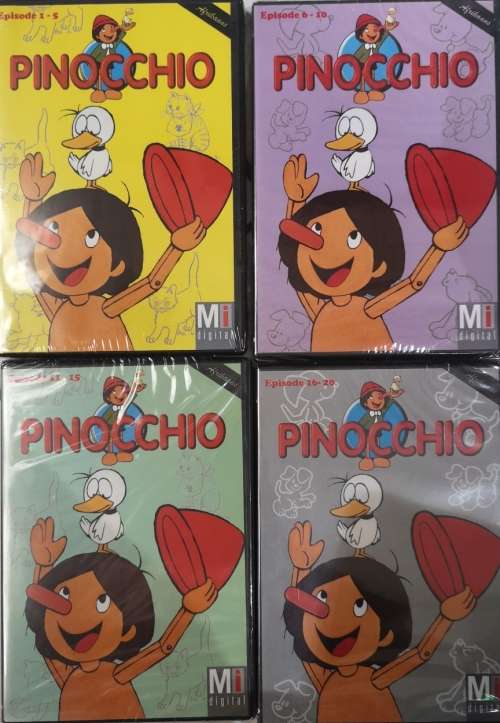 Pinocchio - Complete Set (Episodes 1-52) (10 DVD) [New!]