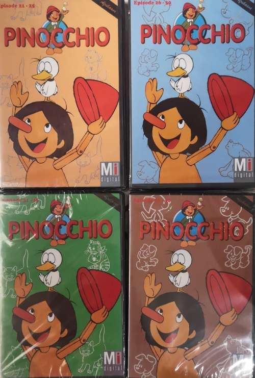Pinocchio - Complete Set (Episodes 1-52) (10 DVD) [New!]