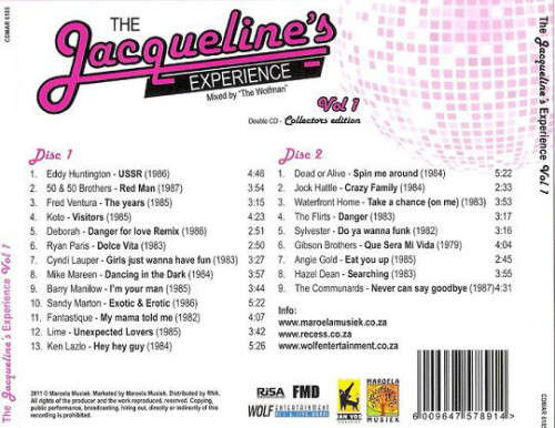 The Jacqueline's Experience (2-CD) [New]