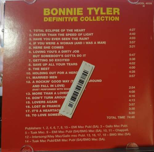 Bonnie Tyler - Definitive Collection (CD)