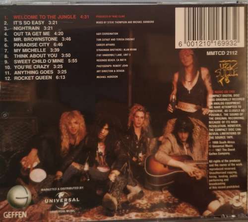 Guns N Roses - Appetite For Destruction (CD) 2