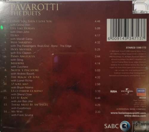 Pavarotti - The Duets (CD)