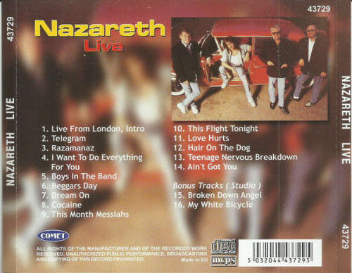 Nazareth - Live (CD)
